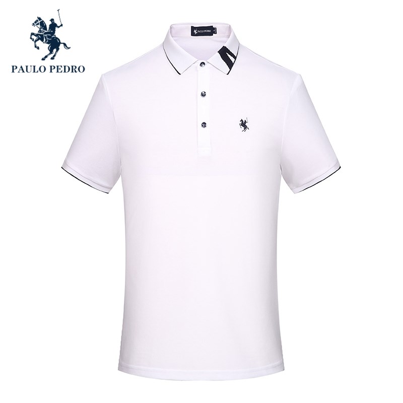 保罗彼得夏季新款POLO衫 商务休闲新风尚