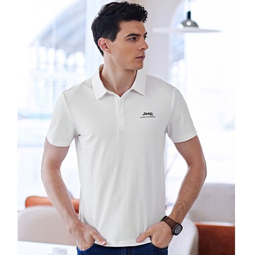 夏季清凉之选 男士薄款亲肤Polo衫